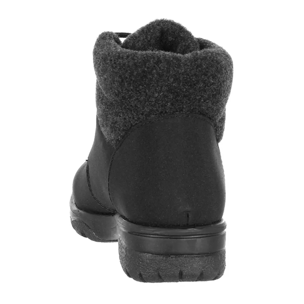 Women's Trek Hiker Boot Black Flexible Sole