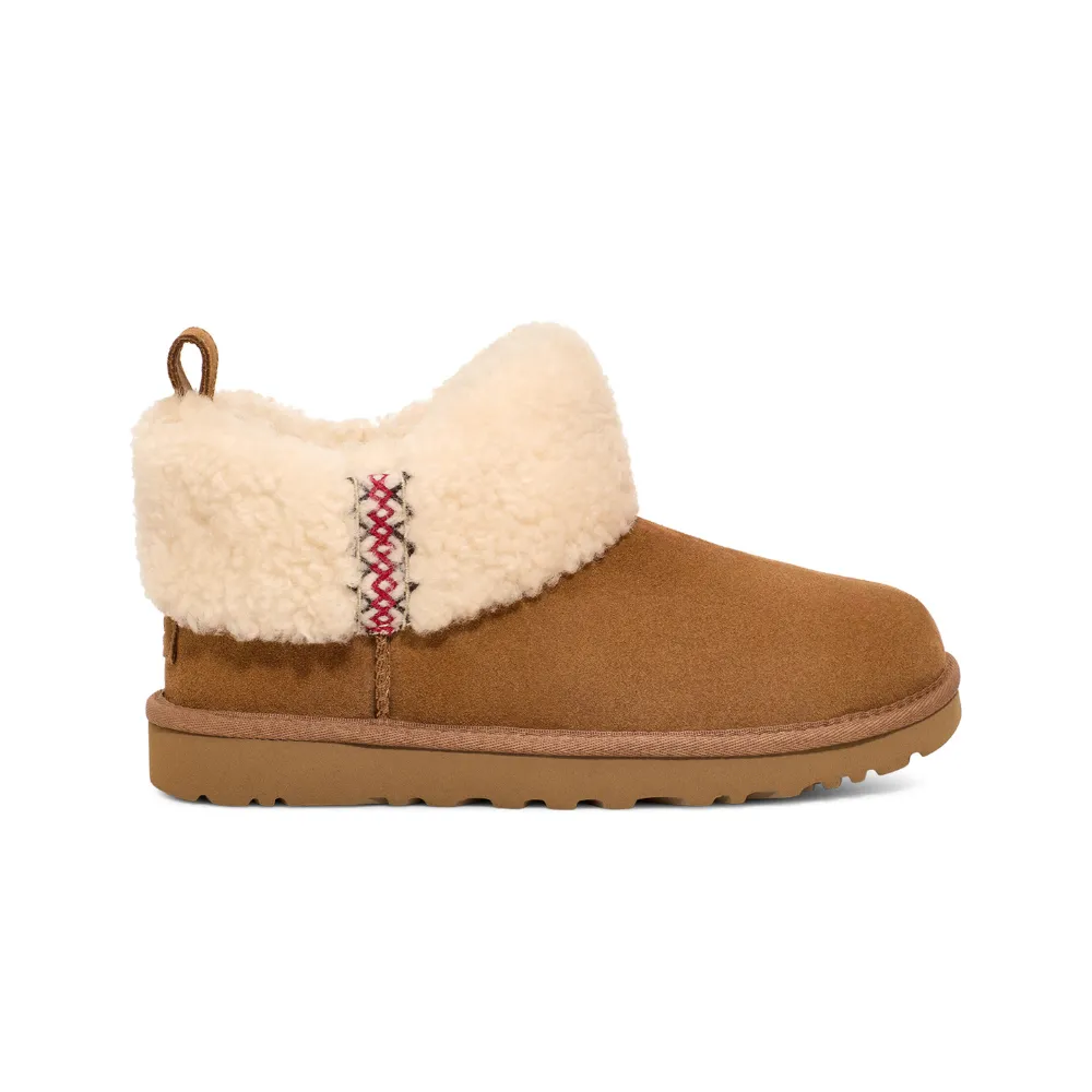 Women's Ultra Mini Braid Vintage Look