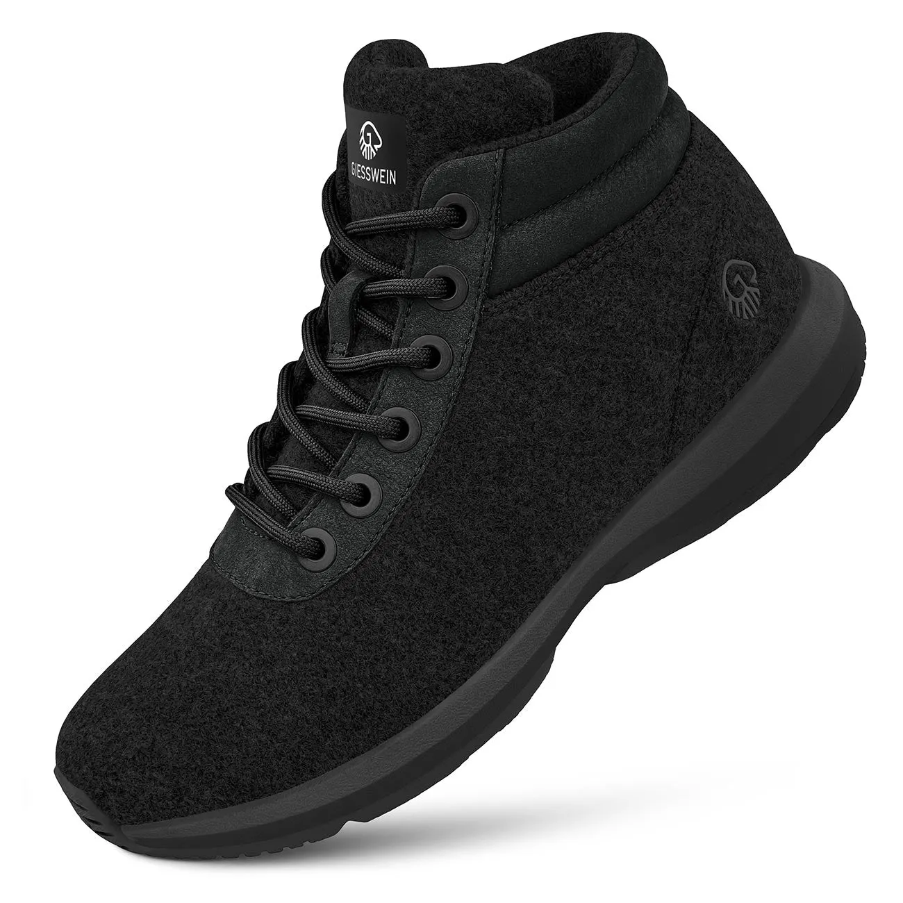 Giesswein Wool Sneaker High Top W - black 022