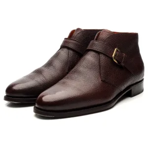 Club Night Sun Safe Dark Brown Monk Strap Boots UK 6.5 EU 40.5