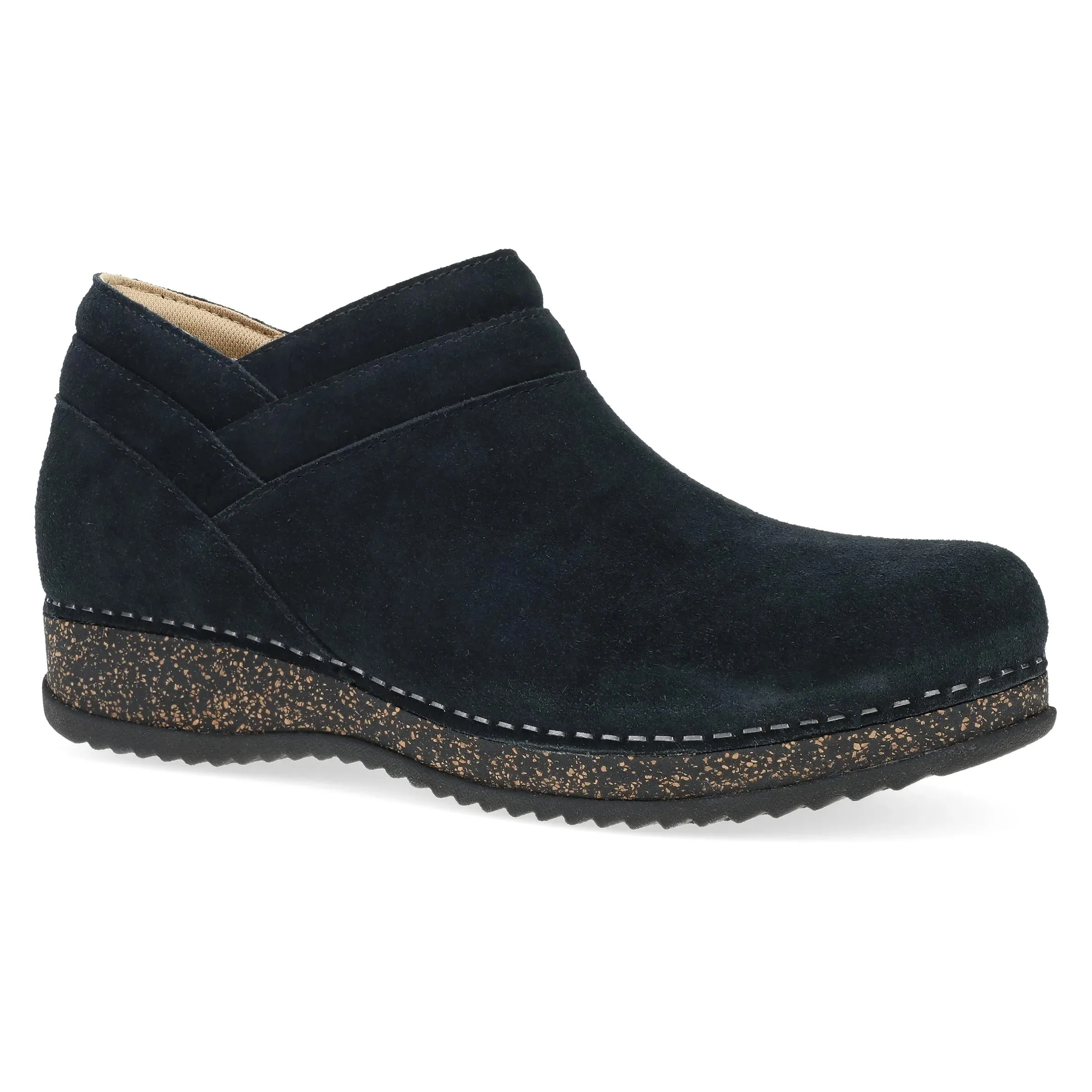 DANSKO MURIEL - BLACK SUEDE Tough Grip
