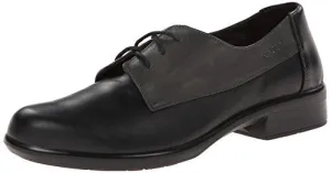Naot Kedma (26010) Womens Shoes Jet Black/Tin Gray/Black Madras