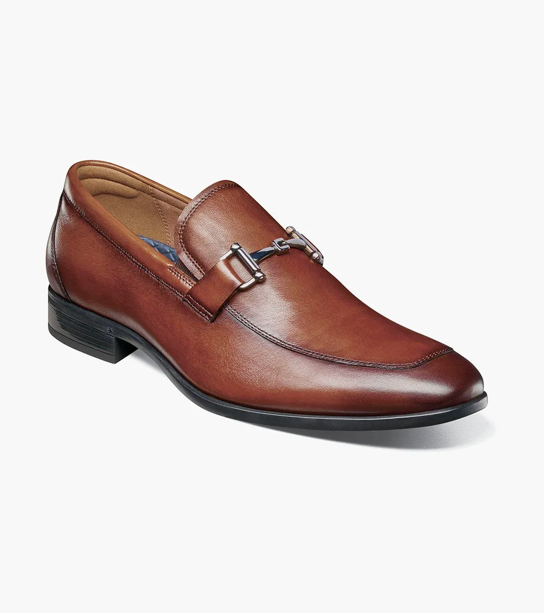 Zaffiro Moc Toe Bit Loafer-Cognac | Florsheim Classic Boots
