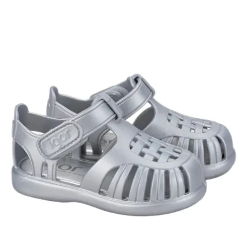 Girls' clothing Igor Boy's And Girl's Tobby Metal Sandals - Plata