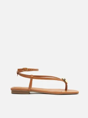 Zuri Leather Flat Block Walk